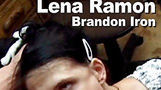 Lena Ramon & Brandon Iron: rough suck and facial