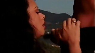 Fabulous pornstars Olivia Del Rio and Rebecca Lord in hottest outdoor, facial adult clip