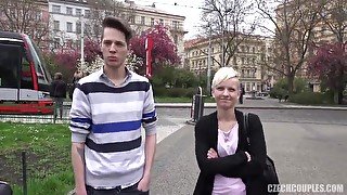 Slovakian couple fuck for money