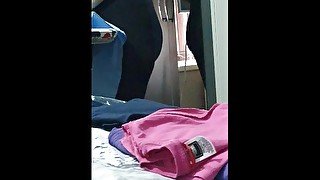 Slutty Maid caught fucking costumer in hotel room in Las Vegas