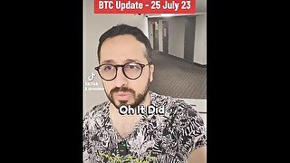 Bitcoin price update 25 July 2023 with stepsister