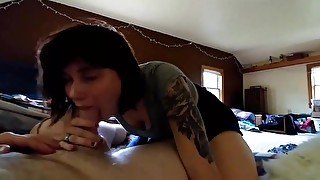 Sweet amateur alternative homemade video