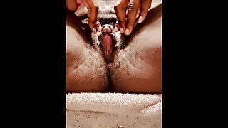 It’s So Big! Huge Clit Trans FTM Shows Off  Horney Bbc Jock Pussy Bussy Ebony Muscle Twink Smoking