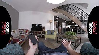 VIRTUAL TABOO -  Kinky Baby Nicols Fucks Stepdad And Bro