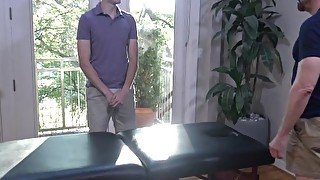 TwinkLoad - smooth blond cute twink cums hard and raw inside older guy