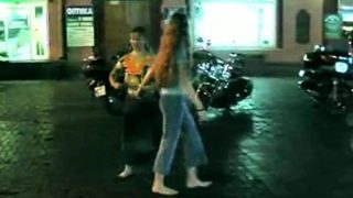 Girlfriends public flashing and amateur voyeur