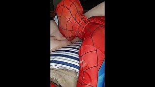 Pregnant Spider woman wants spidermans BBC🤰🍆😈🕷🔥 (FULL VIDEO ON OF'S @tr3ypizzy21)