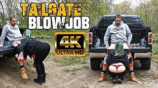 Tailgate Blowjob