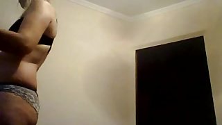 Russian milf get dresses on hidden cam (voyeur)