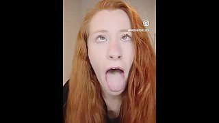 redhead emo teen teasing daddy