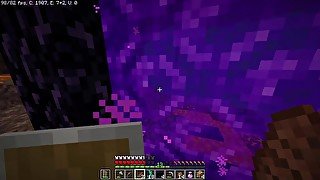 Minecraft speedrunner vs 2 Hunters - Finale