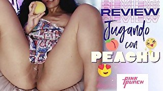 Poniendo a prueba a PEACHU 🍑 vibrador succionador de PINKPUNCH UNBOXING - AGATHA DOLLY