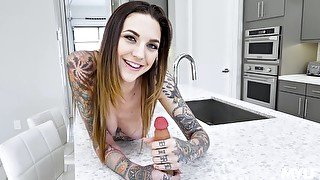 Watch and learn from pornstars how to stroke a dick - compilation