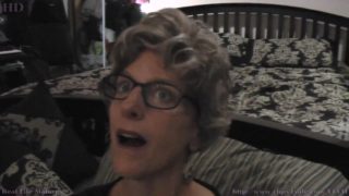 Gilf cock sucker works hard for his sperm