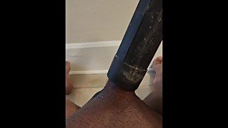 Vacuum sucking my cock til i cum