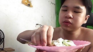 EATING MY MOTHER COOKING PART 25