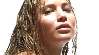 Jennifer Lawrence college girl Photoshoot Remix