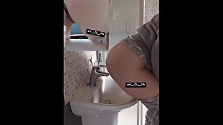 Two Pisses Two Different Angles One Sink