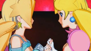 Rosalina X Peach Threesome 3D Hentai