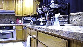 Invisible Step Sister Gets Stuck in the Kitchen Sink and Fucked by Ghost Step Brother