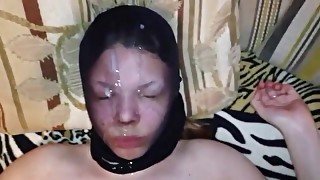 Compilation of cumshots on Dasha's face