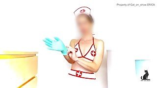 Nurse gives your JOI and CEI (teaser)