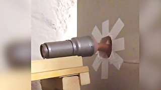 2017-11 / Fleshlight machine - glory hole blowjob simulation