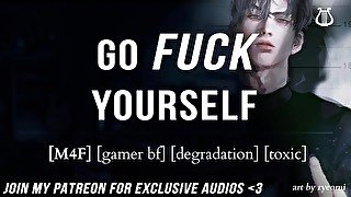 I Don’t Have Time For You So Go FUCK Yourself  Male Moaning  Audio Erotica ASMR