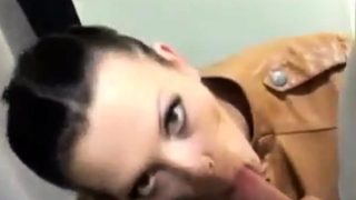 public blowjob and facial