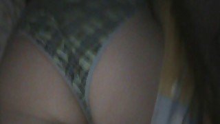 My horny wifes sexy ass (spy at night )