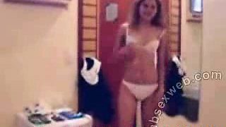 Blond Arab Beauty Dancing Half