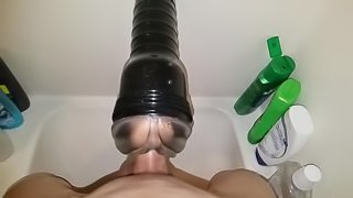 Shower Fleshlight Quicky + Slow Mo