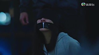 Woman Tape Gagged And Blindfolded