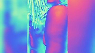 BBC COCK GAGGING SLUT EBONY