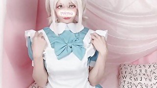 女装 子&vert;crossdresser【splashまとめ動画】日本人男の娘cos player momo. びしょびしょに濡れるトコ見てください.../// Japanese cute Femboy.