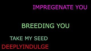 BREEDING YOU DEEP AND HARD ( AUDIOROLEPLAY) HARD NASTY ROUGH INTENSE DEEP POUNDING CREAM PIE SEEDED