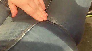 Piss desperation and wetting in my jeans