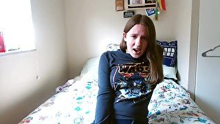 Nerdy Girl Has Multiple Orgasms (Beautiful Agony)