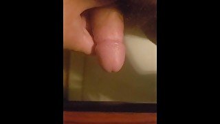 Small Dick Masturbation with Cumshot