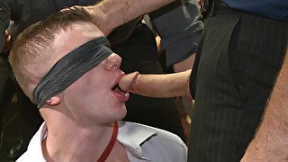 Wild gay party quickly turns into an all out gangbang