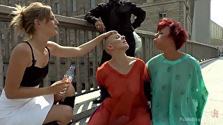 Conny Dachs loves everything about humiliation and sex in the public