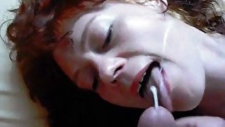 Schlucken klar gerne cum swallowing ! facial