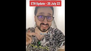 Ethereum price update 25 July 2023 with stepsister