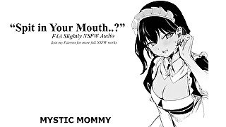 ”Spit in Your Mouth?” [Dom]Female X Listener Audio F4A