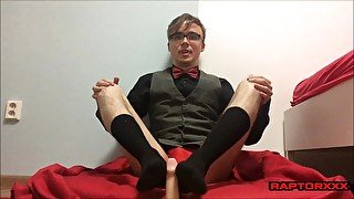 Vampire twink sockjob