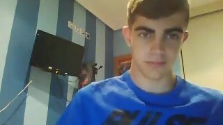 Spanish 18 yo Cute Boy With Big Cock Cums On Cam Hot Ass