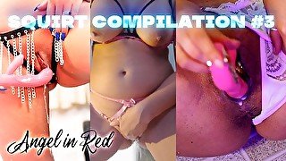 SQUIRTING COMPILATION #3 Real Amateur EXTREME!