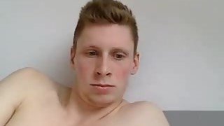 Very Beautiful German Boy Cums Sexy Ass On Doggy Tight Hole