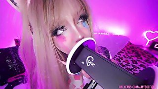 AHEGAO COMPILATION  DVA from OverWatch Cosplay *ASMR Amy B*