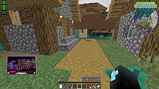 Finding our first dungeon and dying! Ep:3 Minecraft Modded Adventuring Craft 1.3 Kingdom Update